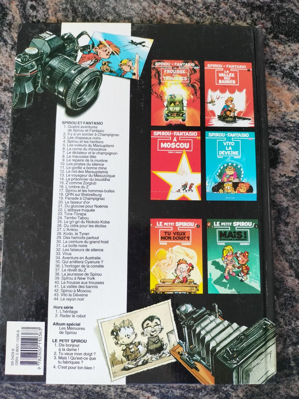 Fumetti: Spirou et Fantasio tome 33 Virus " – Usato da Cortaillod venduto da rozinna 3