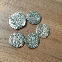 Schatzmünzen - für Piratenspiel und Co.
