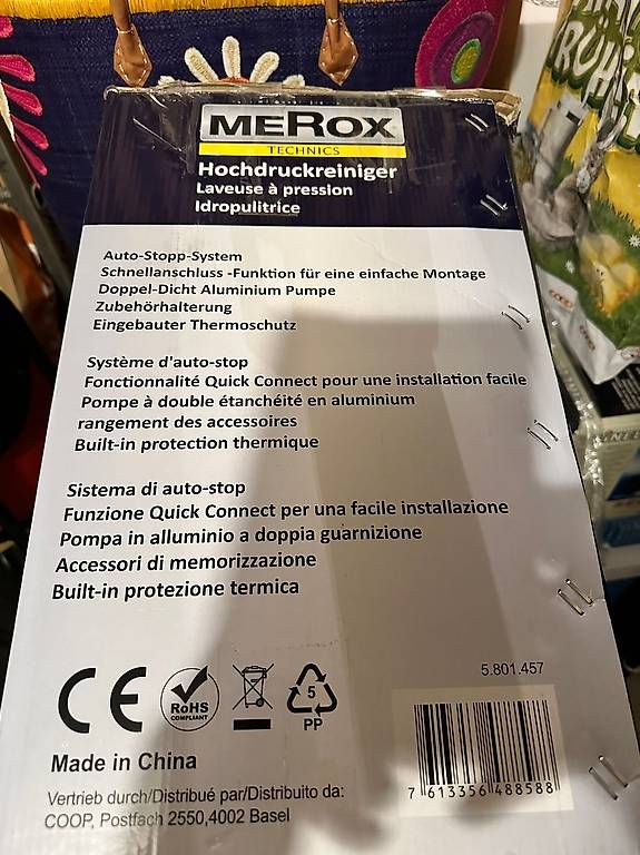 Idropulitrici ad alta pressione: MeRox Hochdruckreinger – Usato da Wiedlisbach venduto da mee_f6v6 4