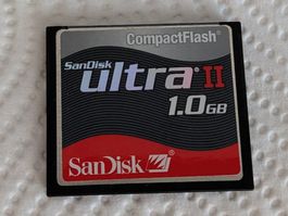 Compact Flash Karte 1GB Sandisk