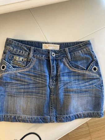 Minirock Jeans