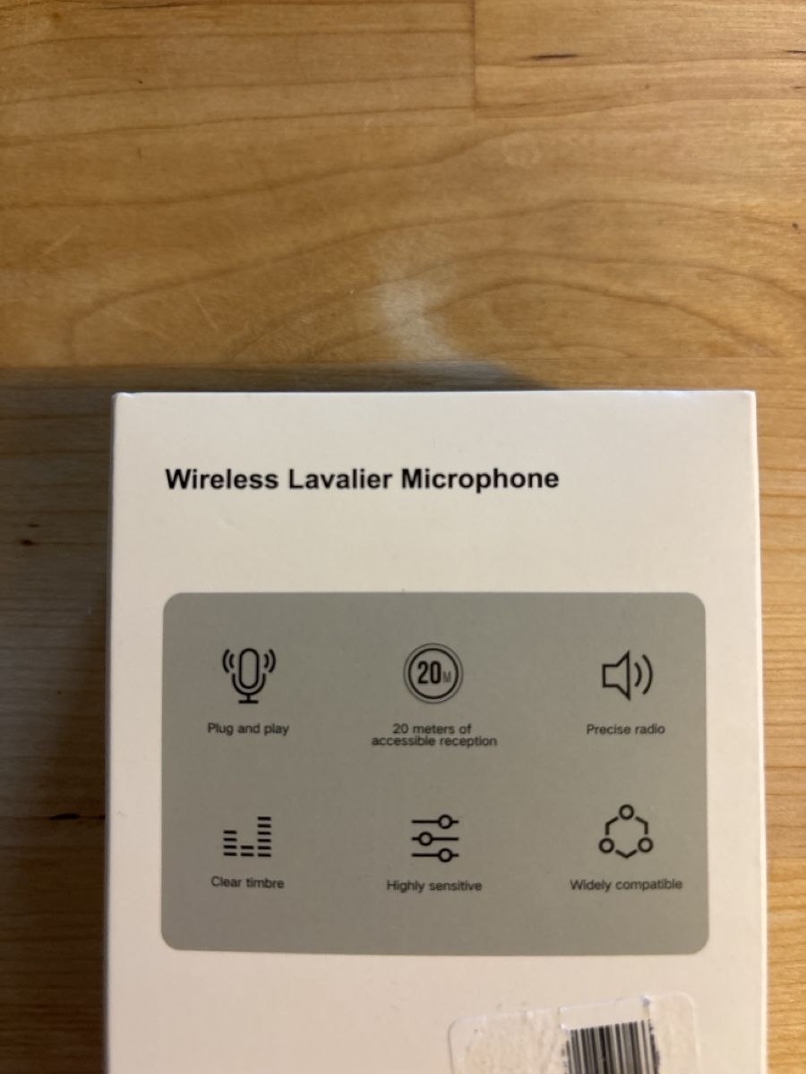 Microphones: Ansteckmikrofon neu – Neuf avec emballage d'origine à Winterthur par cat_cl6y 2