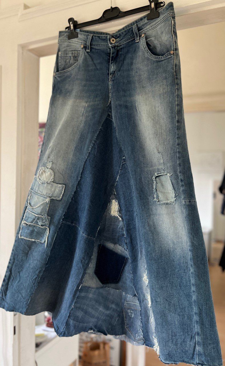 Jupes: JUPE JEANS HANDMADE! M – Neuf avec emballage d'origine à Locarno par NicoNion 4
