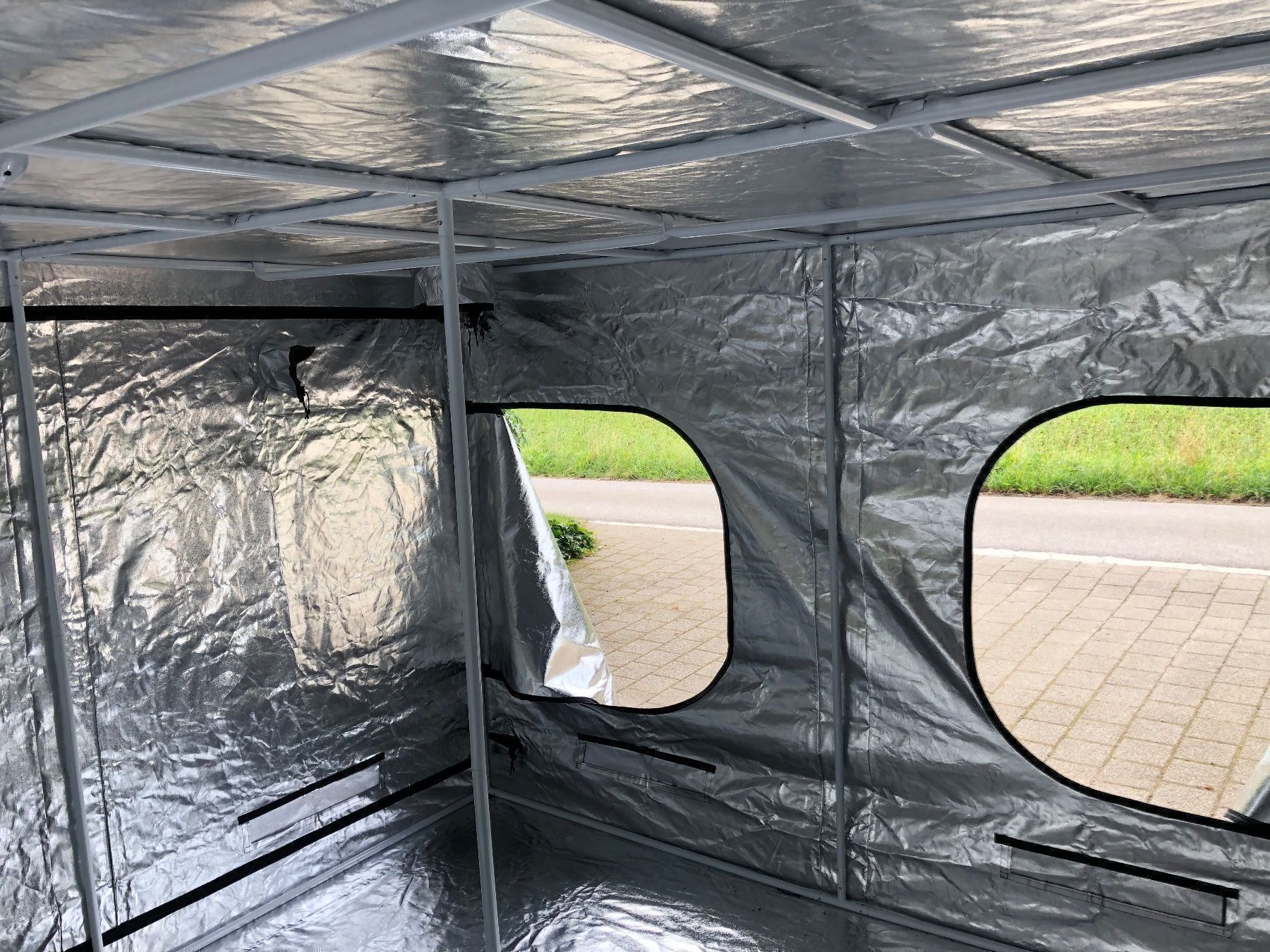 Zelte & Pavillons: 3x3 M Gewächshaus Zelt Grow – Neu und originalverpackt aus Hüntwangen von 8006 6