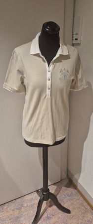 Polo Shirt  Beige, Top Zustand, Grösse 36, Sommer! GOLFINO
