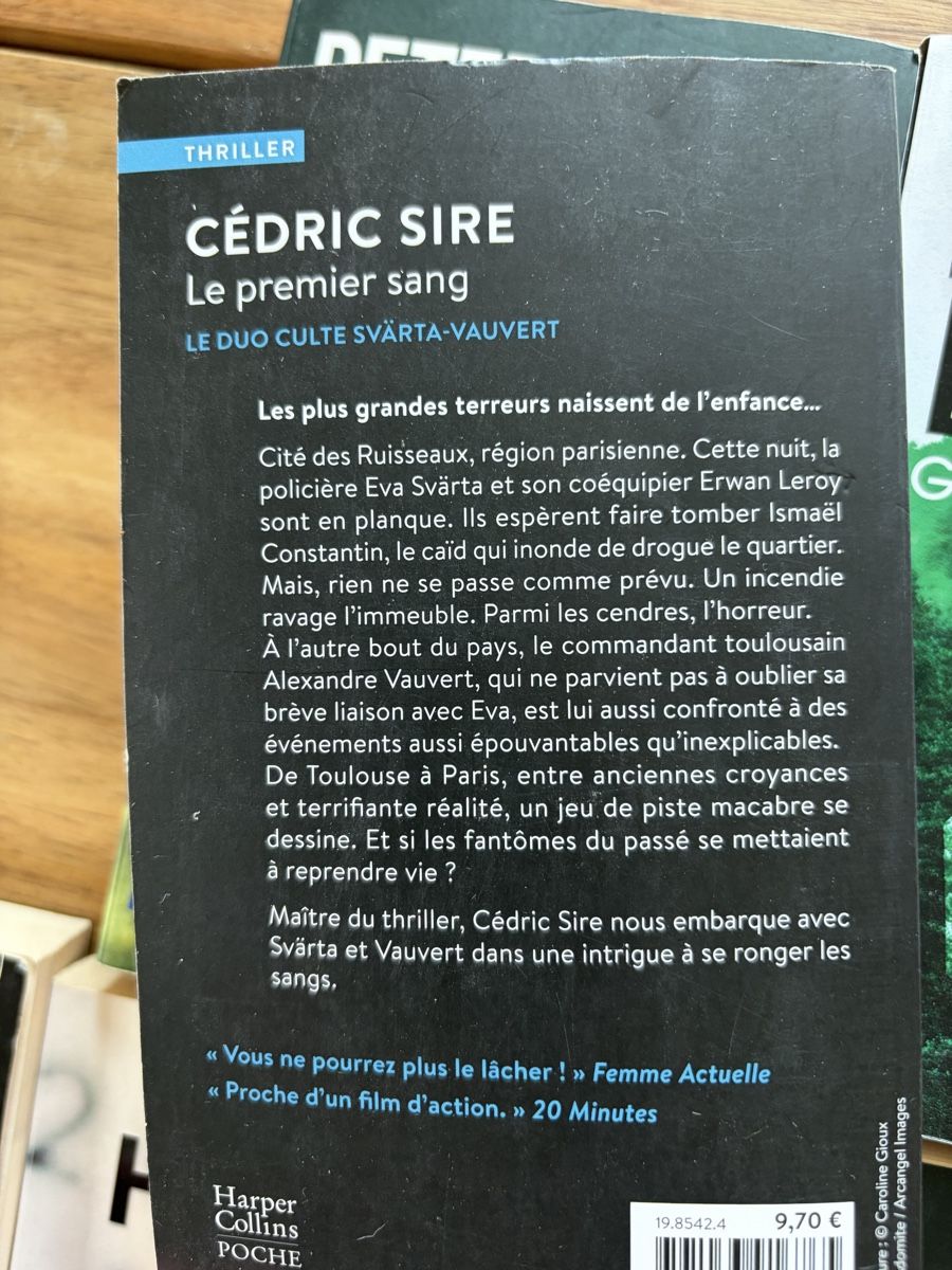 Bücher: Lot de 8 polars en français.  – Gebraucht aus Crissier von Nouchki76 2