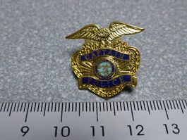 PIN PINS POLIZEI POLICE POLIZIA USA Sheriff Stern Abzeichen