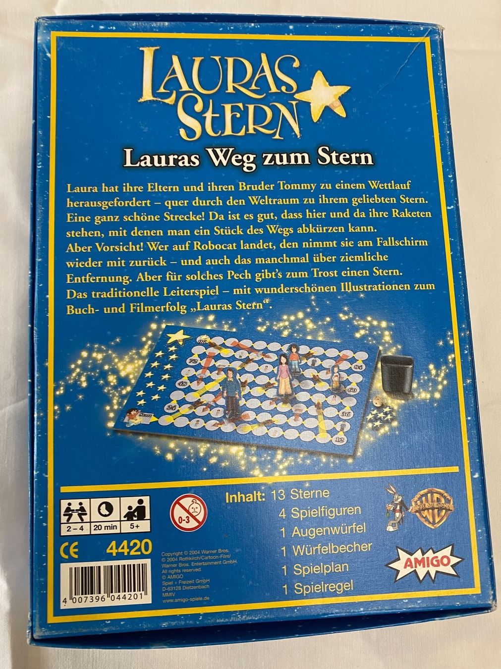 Amigo Giochi: Lauras Stern Brettspiel SPIEL – Usato da chiasso venduto da Wulli 2