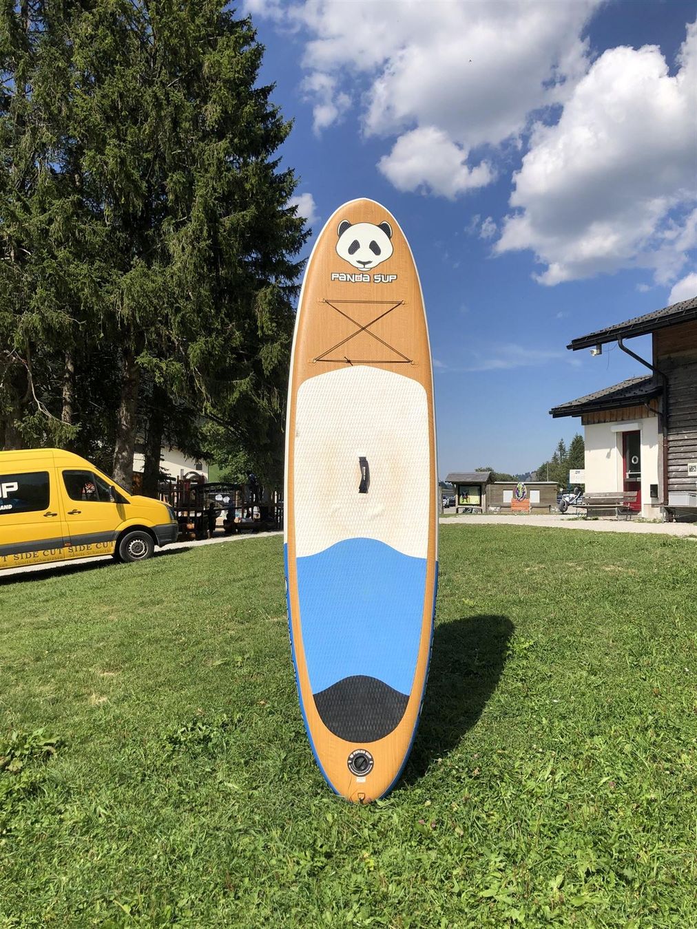 Schlauchboote, Kajaks & Kanus: SUP Panda 10'6'' Demo Set | 665851 – Gebraucht aus Schwarzsee von Sidecut