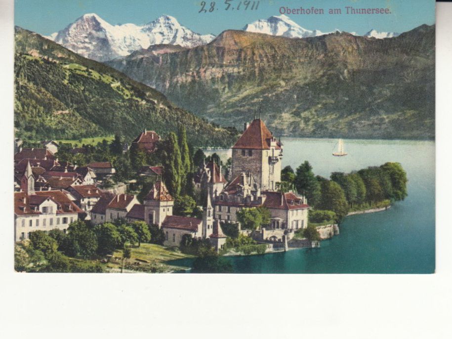Ansichtskarten: Oberhofen 1911 – Gebraucht aus Bürglen TG von StampGraf