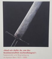 Die letzten Todesurteile im Kanton Bern, 1831-1866