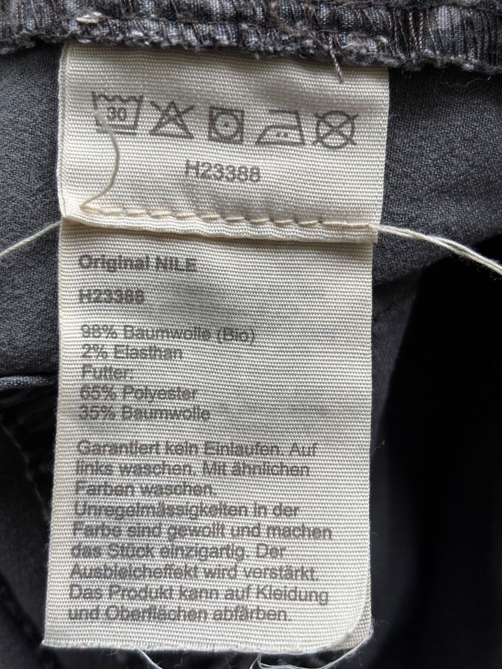 Nile Jeans: NILE 5-Pocket Jeans-Hose, Gr. S+ – Usato da Ebnat-Kappel venduto da Molton 6