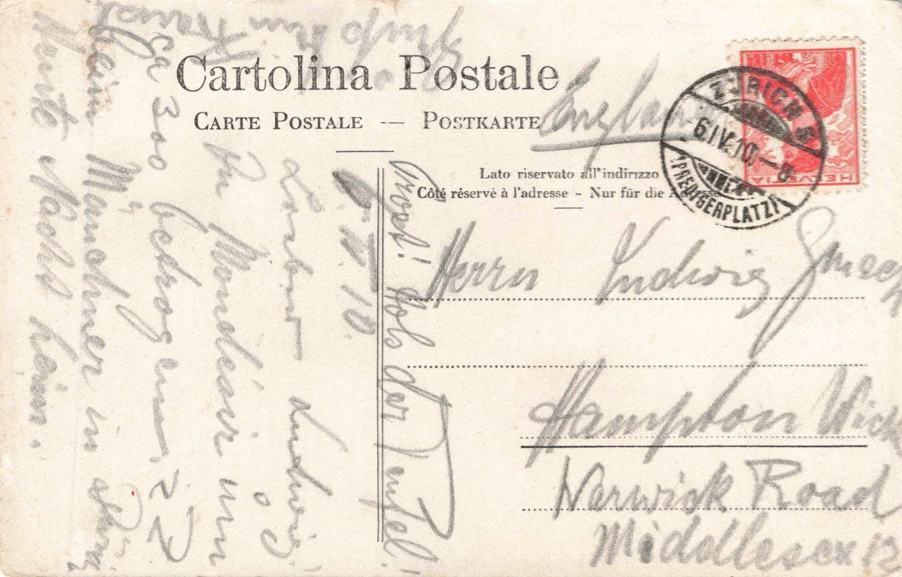 Cartoline postali: Locarno – Usato da Biasca venduto da Blenio71 1