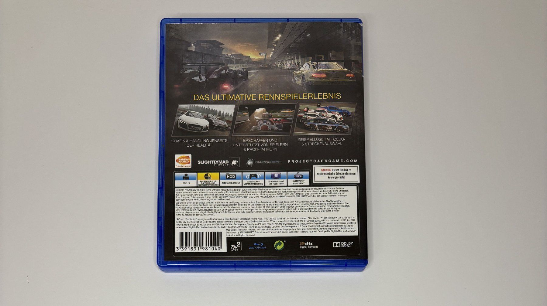 Giochi: PS4 - Project Cars – Usato da Allschwil venduto da Bullach 2
