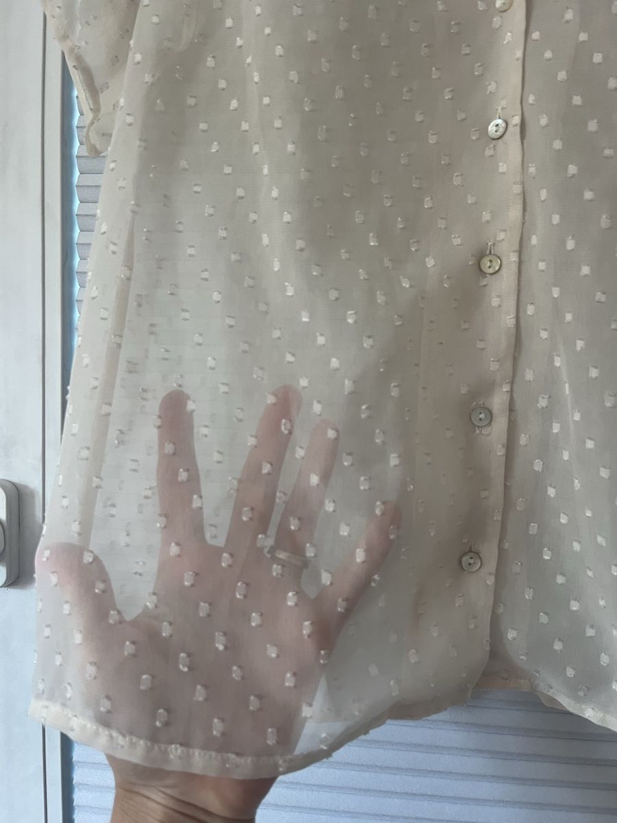 H&M Blusen: Bluse H&M Grösse 36, creme – Gebraucht aus Stadel von Comporta 1