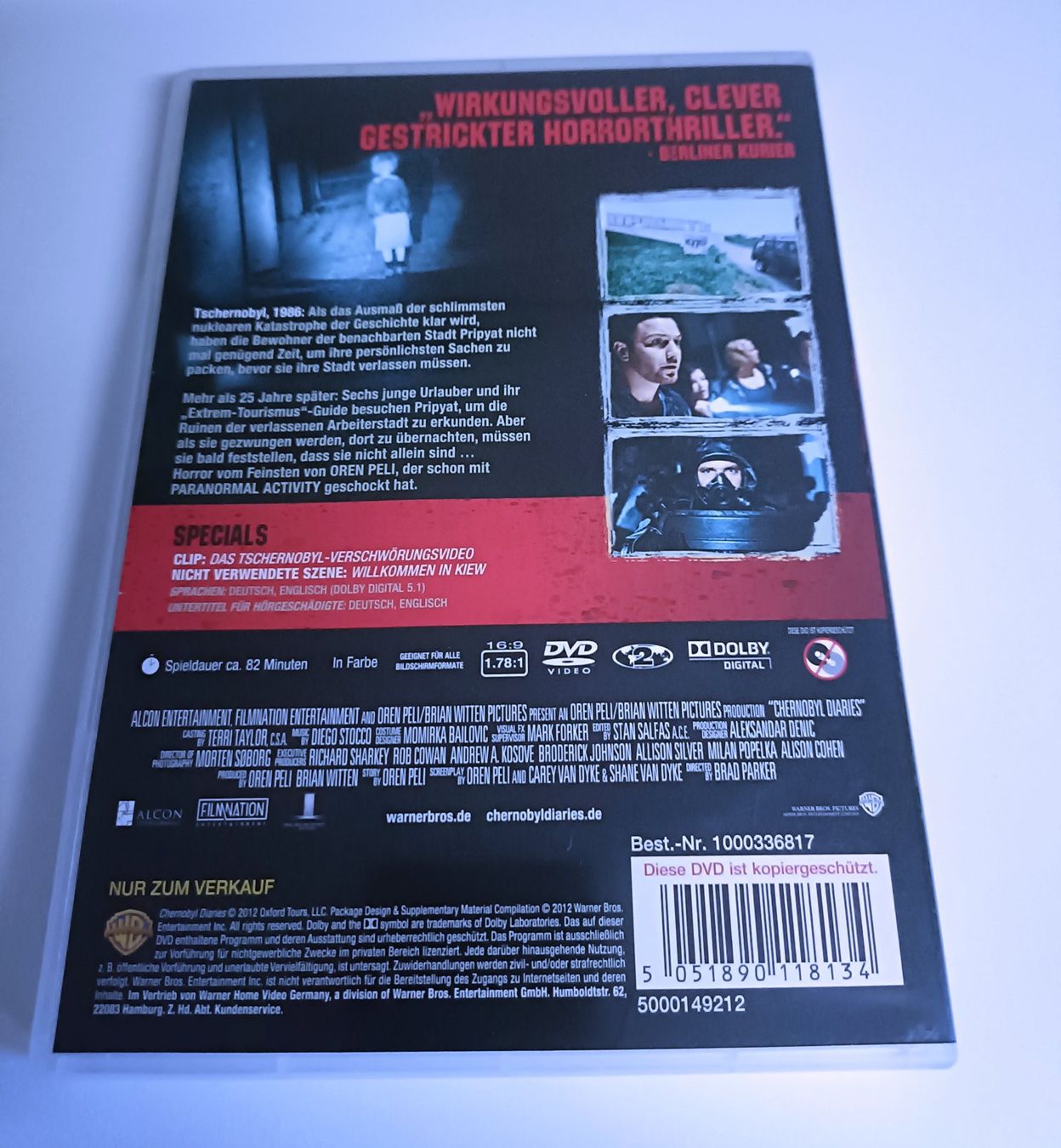 Alle DVDs: Chernobyl Diaries – Neu (gemäss Beschreibung) aus Köniz von Movieportal007 1