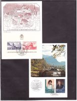 1972/1982 2 Karten Liechtenstein aus ABO