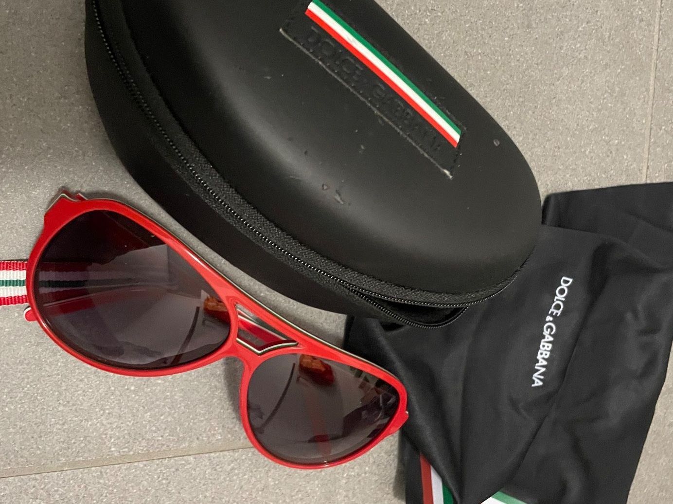 Dolce & Gabbana Occhiali & Lenti: Originale Dolce Gabbana Brille rot – Usato da St. Gallen venduto da jojan