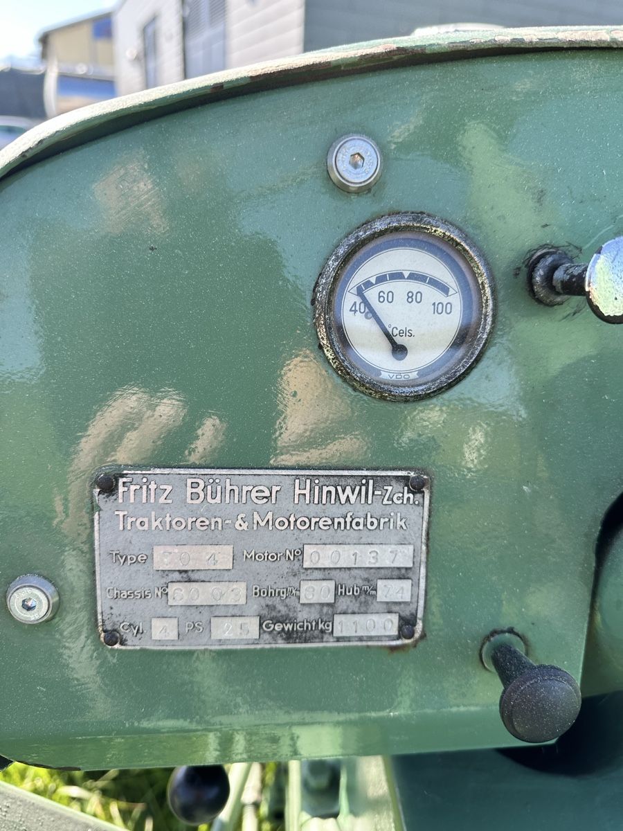 Bührer Trattori: Bührer Traktor – Usato da Reichenburg venduto da franmettle_0 2