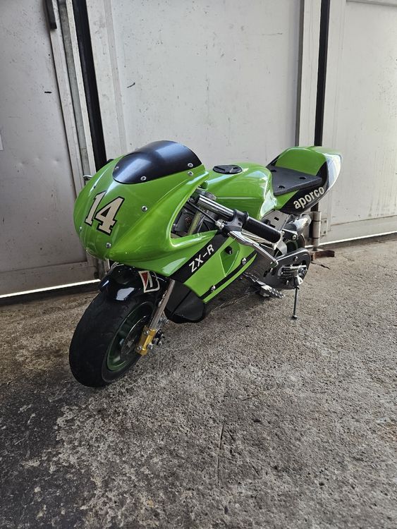 Pocket Bike Kawasaki Elektro Kaufen auf Ricardo