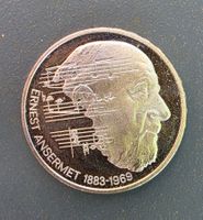 Münze 5 Fr. "ERNEST ANSERMET 1883 - 1969"