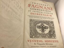 Prosperi Fagnani Commentaria In Quinque Libros Decretalium