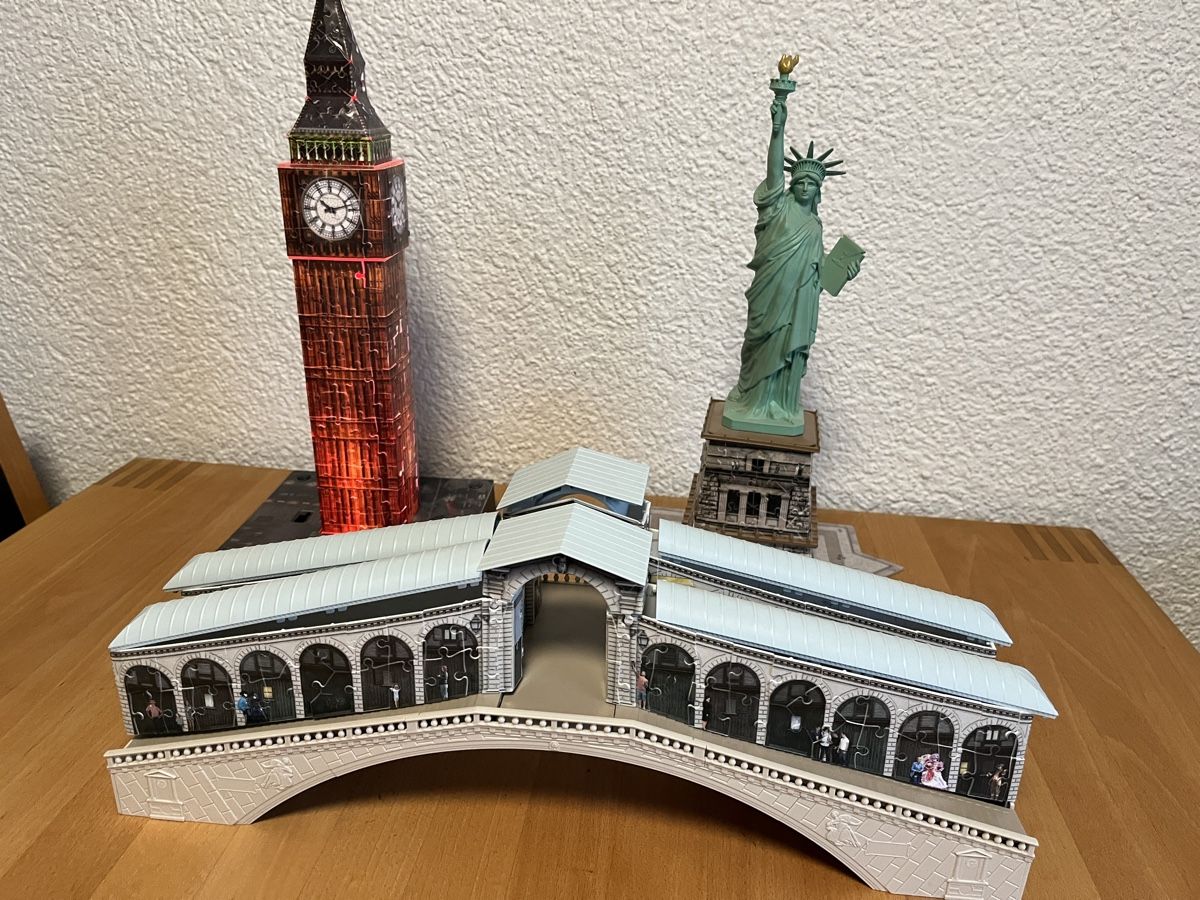 Ravensburger Puzzle: 3 Stück Ravensburger 3D Puzzle – Usato da Niederbipp venduto da zimtzucker78 1
