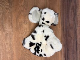 Stofftier Dalmatiner Fellimitat guter Zustand