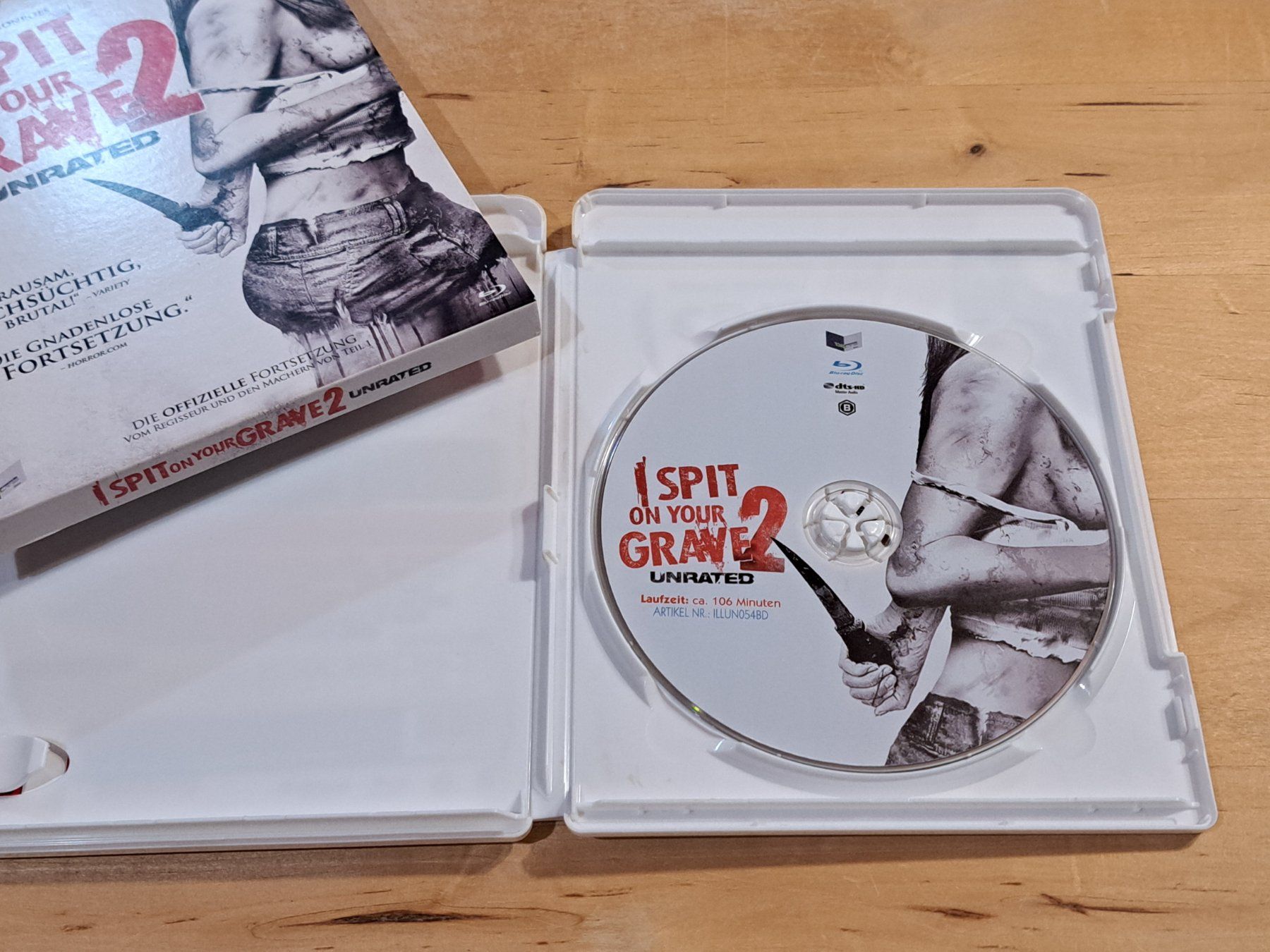 Tutti i DVDs: Blu-ray I Spit on your Grave 2, UNRATED – Nuovo (secondo la descrizione) da Unterseen venduto da Kanica 9