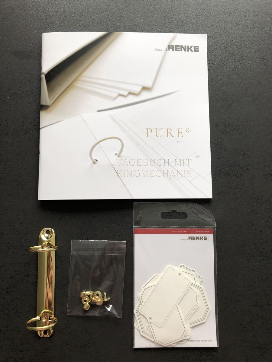 Kit bricolage: Tagebuch mit Ringmechanik-Set – Nuovo e nell'imballaggio originale da Binningen venduto da Kellox