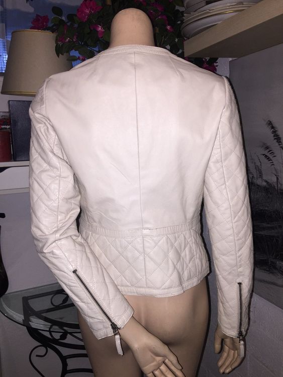 JACQUELINE RIU veste en cuir agneau / Leder Jacke XS/S Kaufen auf Ricardo