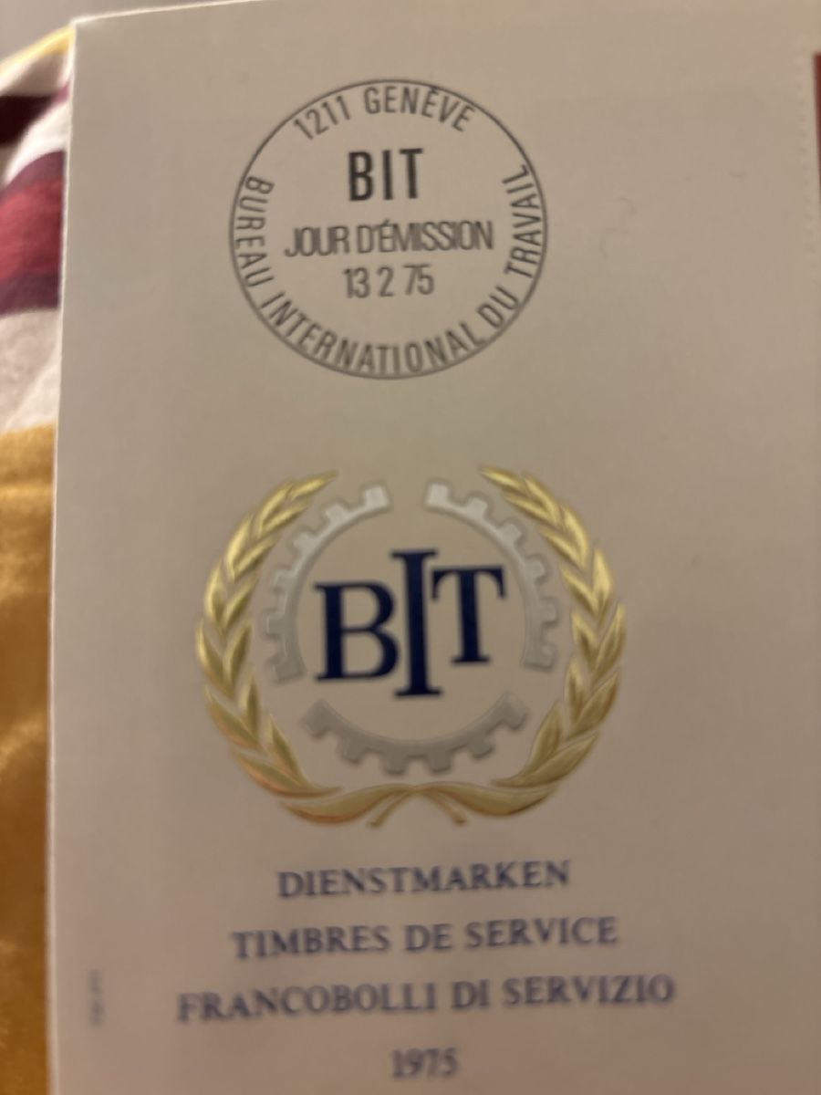 Tutti i francobolli: BIT Briefmarken Internationale Arbeitsorganisation 1975 – Usato da Kriens venduto da mir_v8ww 2