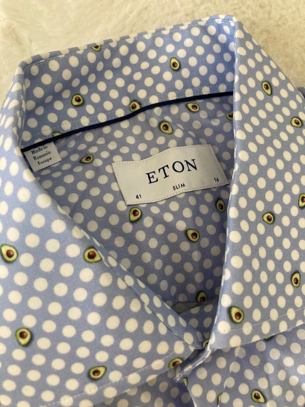 Hemden: Eton Hemd Mann wie NEU Avocado – Neu (gemäss Beschreibung) aus Zürich von Tcmel 1