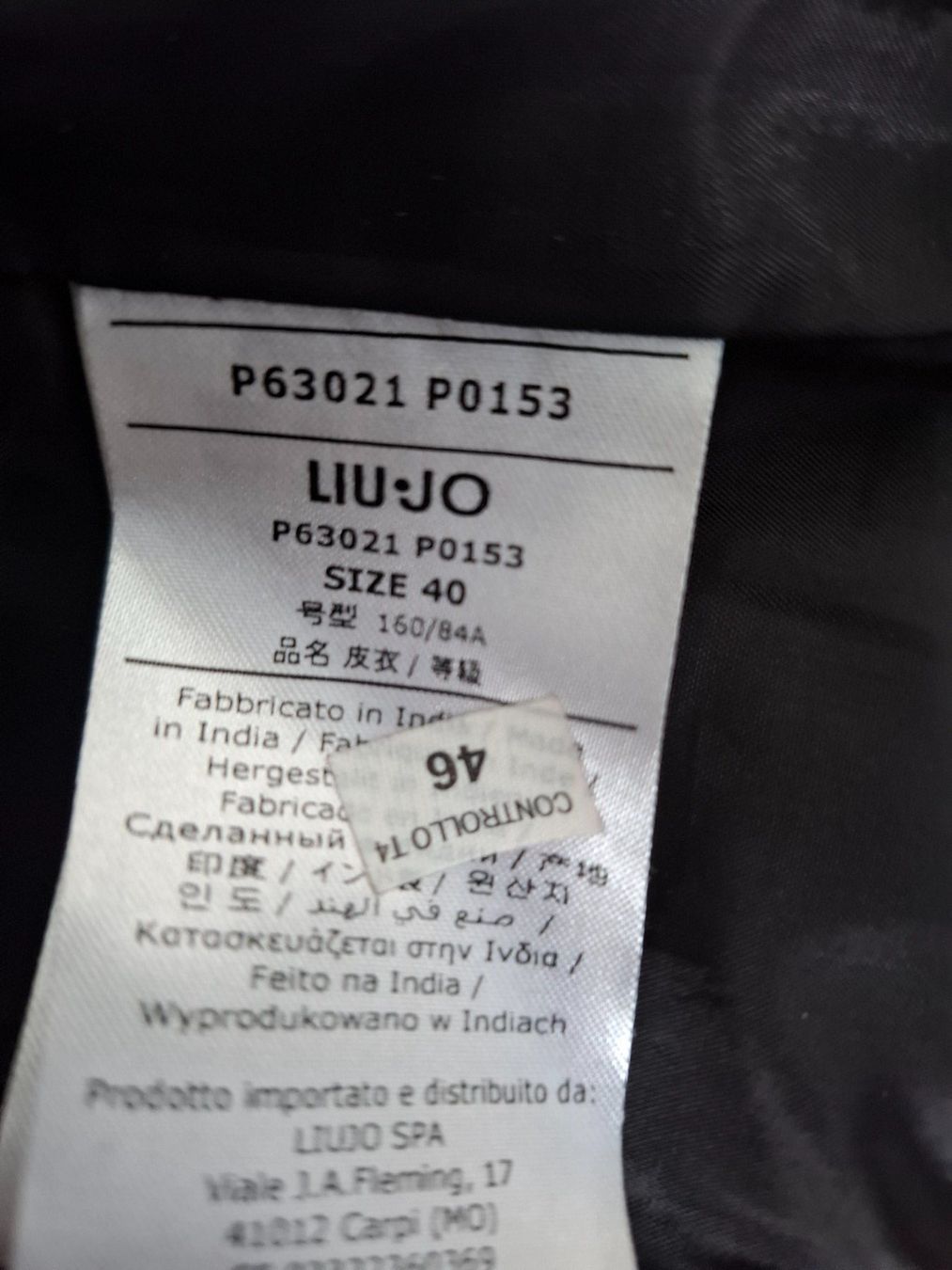 Liu Jo Giacche: Liu Jo Blazer schwarz Gr. 36 – Usato da Ipsach venduto da Tapsi2 4
