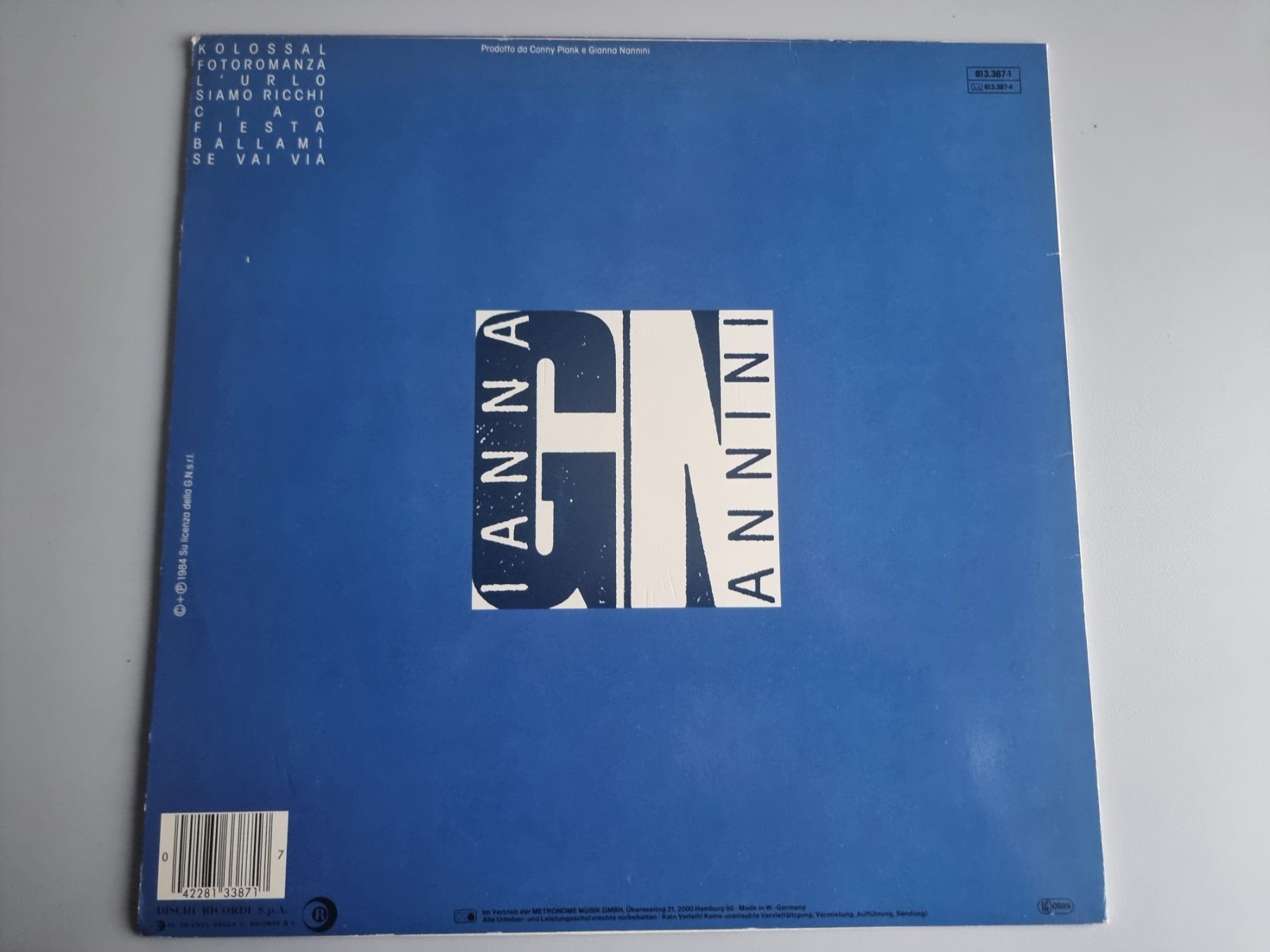 Dischi in vinile: LP Gianna Nannini – Puzzle – Usato da Schaffhausen venduto da Kellerrassel 2