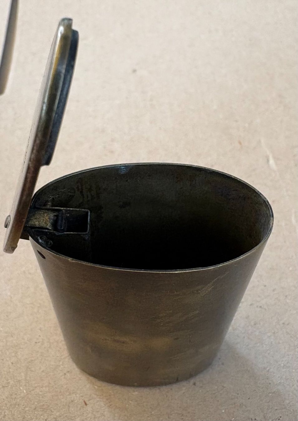 Feuerzeuge: VINTAGE ZÜNDHOLZ BOX AUS MESSING – Gebraucht aus Ostermundigen von crazy-horse-1840 3