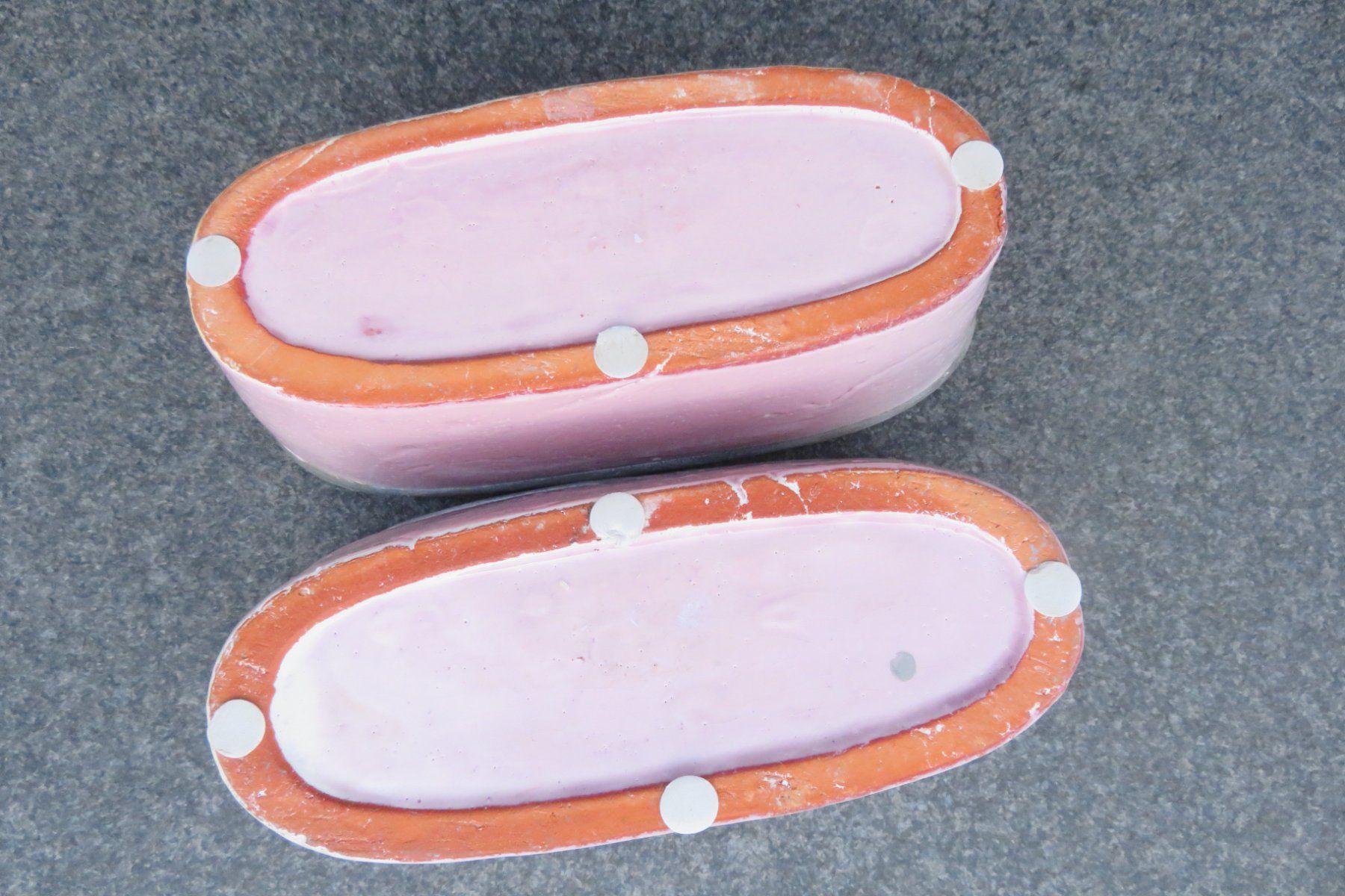 Vasi per fiori: 2 Terracotta-Cachepots 24 x 10 x 10 cm – Nuovo (secondo la descrizione) da Wil ZH venduto da Tamagy 3