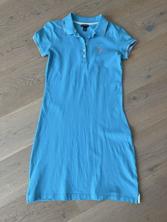 Polo Kleid U.S. Polo Assn. blau Grösse S/38 guter Zustand