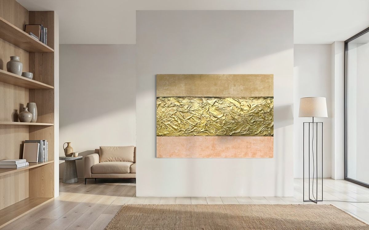 Dipinti: „Gold Reflections“"#18 – Nuovo e nell'imballaggio originale da Uznach venduto da Spillmannkunst43 2