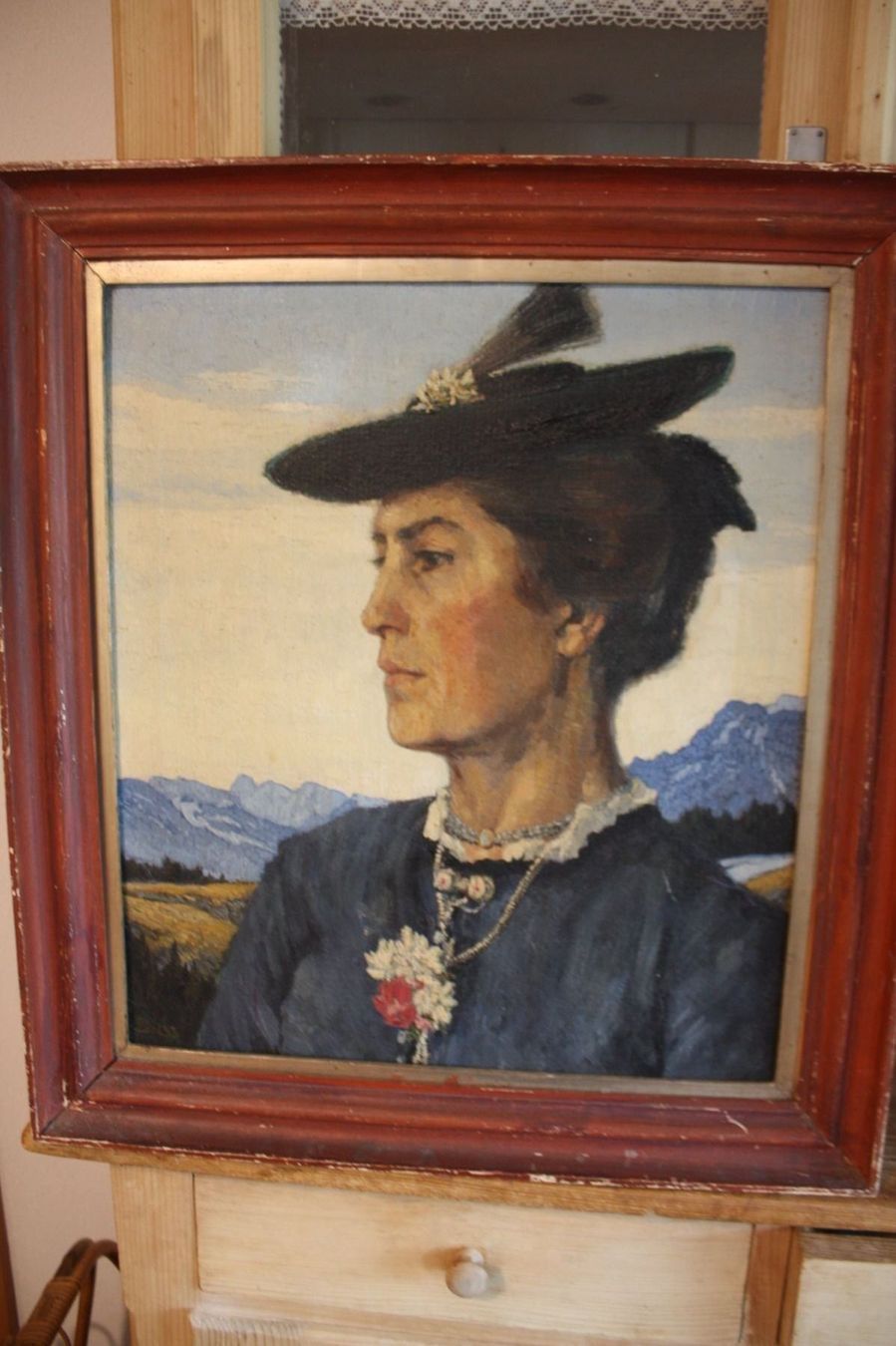 Dipinti: Portrait Alte Lady – Usato da Altstätten SG venduto da sulim