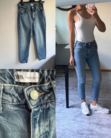 Klassische ZARA Mom Jeans – Grösse 38 (M) 🤍