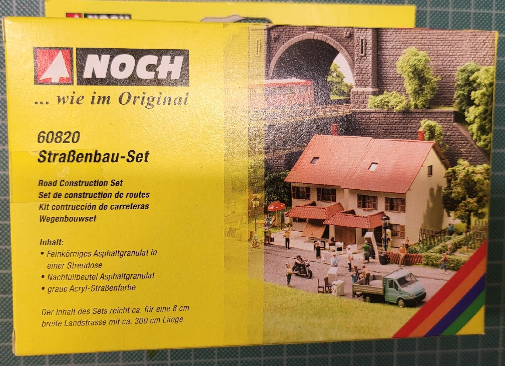 Noch Modellini di ferrovie: Noch 60820 Strassenbauset – Nuovo e nell'imballaggio originale da Malters venduto da minitrix79