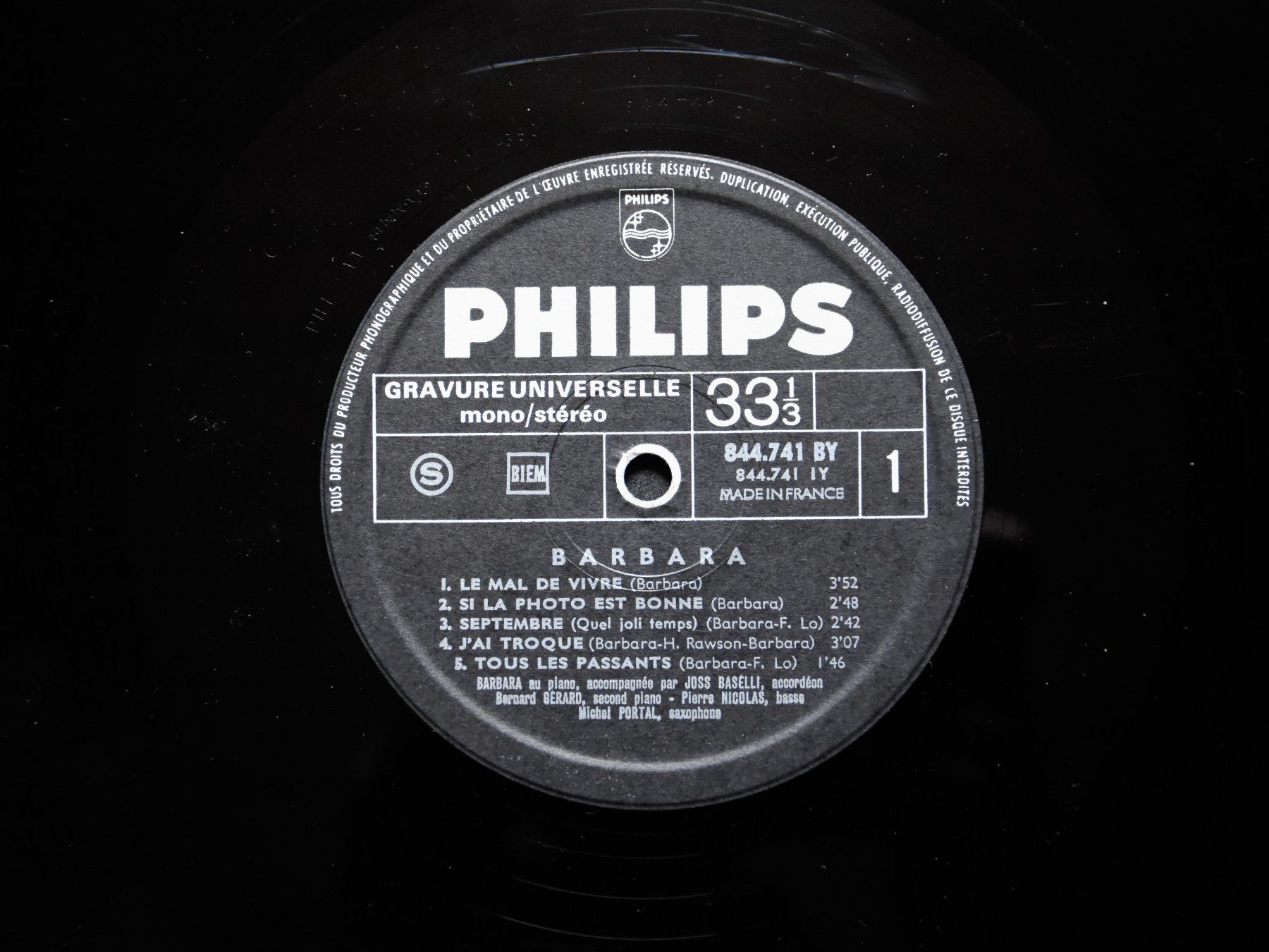 Dischi in vinile: Barbara - N°2 – Usato da Belmont-sur-Yverdon venduto da ag97 2