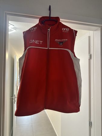 Gilet officiel F1 Marussia Bianchi/Chilton  XL