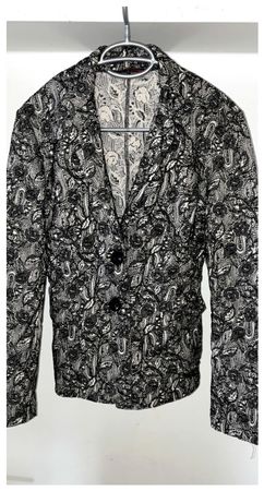 Chemise originale, noir et blanc - taille M, comme neuf!