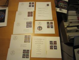 PP 1968 FDC und 4er mit Adresse NUR 75 RP