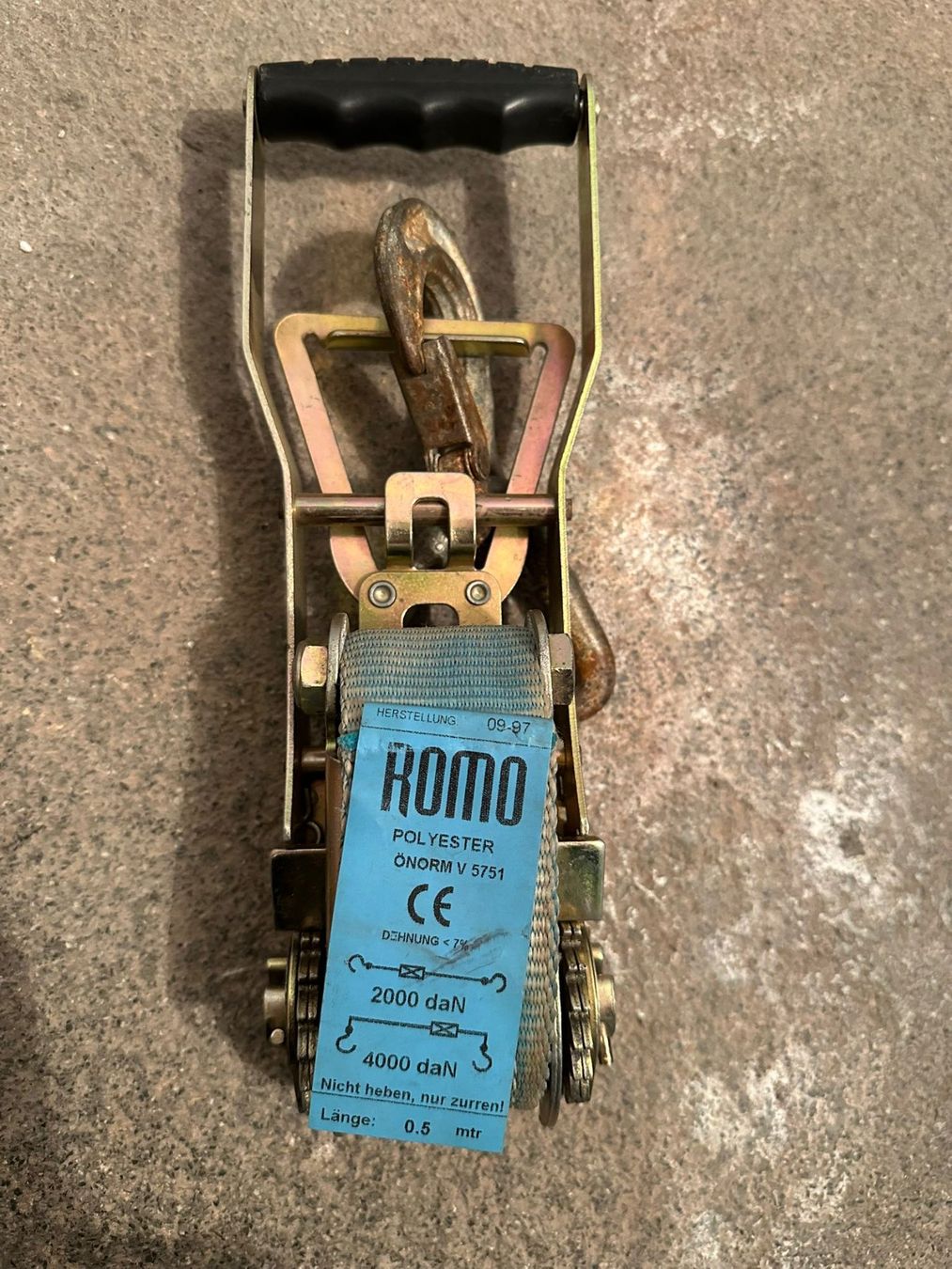 Tutti gli attrezzi: 2x Spanngurt Ratsche – Usato da Mollis venduto da Kekie 6