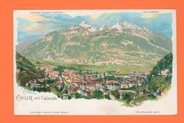 Chur mit Calanda, Top Zustand!