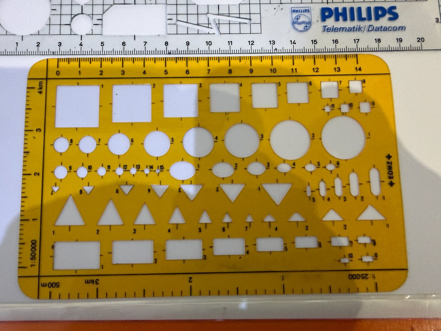 Rotring Sciablone: Schablonen 5 Stk, Rotring, Rumold, EDMZ+Philips – Usato da Unterengstringen venduto da Tnovus 4