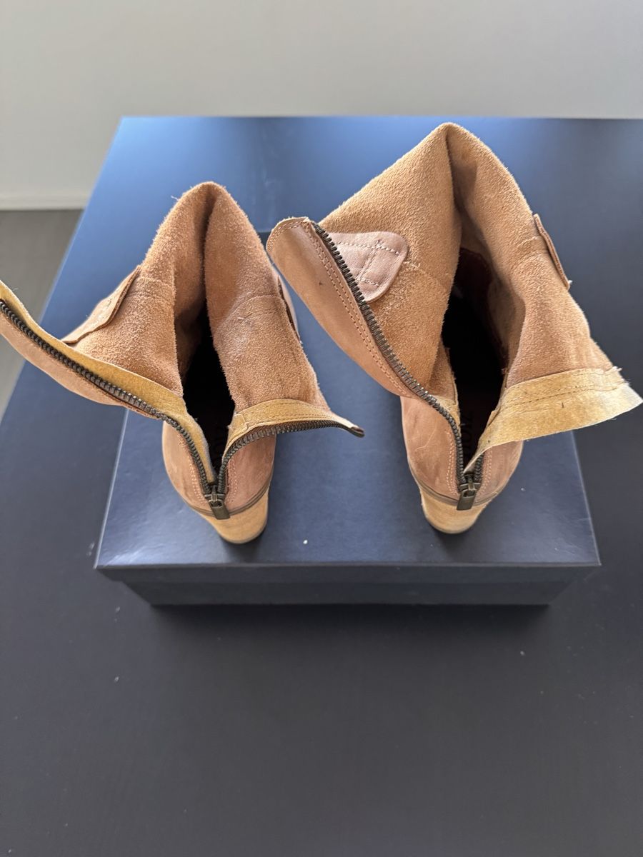 Scarpe da donna: Lederstiefel Gr. 39 camel wie Neu – Nuovo (secondo la descrizione) da Zürich venduto da Jen10 6